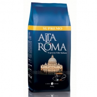 Кофе в зерне Alta Roma Supremo (Альта Рома Супремо) 1кг, вакуумная упаковка