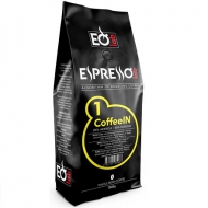 Кофе в зернах EspressoLab 01 CoffeeIN (ЭспрессоЛаб Кофеин), 1 кг, вакуумная упаковка