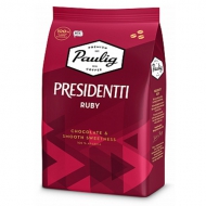 Кофе в зернах Paulig Presidentti Ruby (Паулиг Президентти Руби), 1кг, вакуумная упаковка