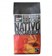 Goppion Nativo (Гоппион Нативо), органически чистый кофе в зёрнах (1кг), вакуумная упаковка с клапаном
